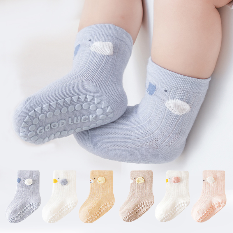 Anti Blister Sock - 3 Çift Karikatür Bebek Kat Çorap
