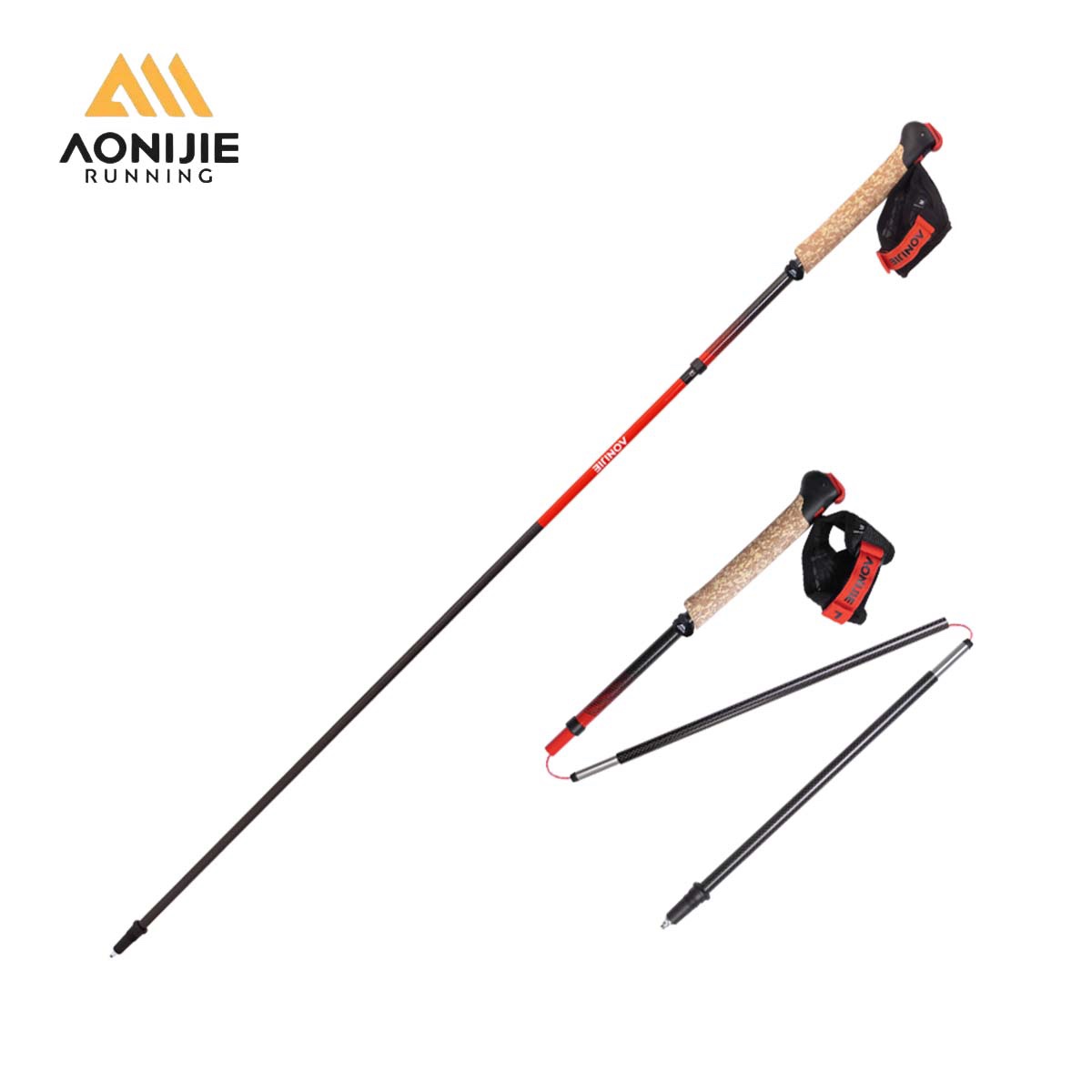Trekking Pole Carbon - 2 Adet AONIJIE E4212 E4218 Hızlı