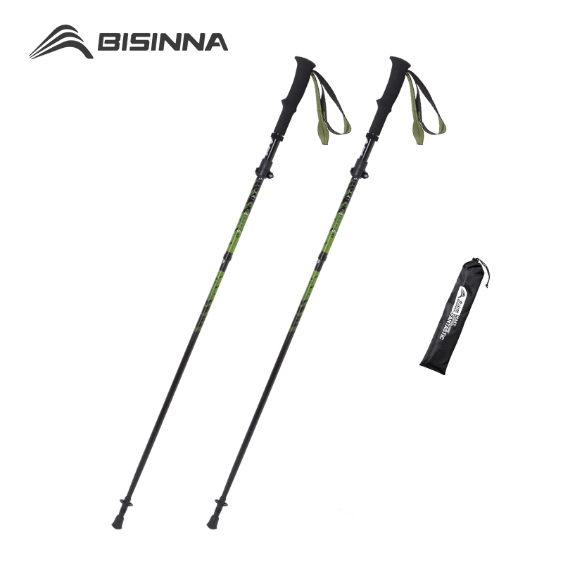 Trekking Pole Carbon - BISINNA Karbon Fiber Trekking Bastonları Açık