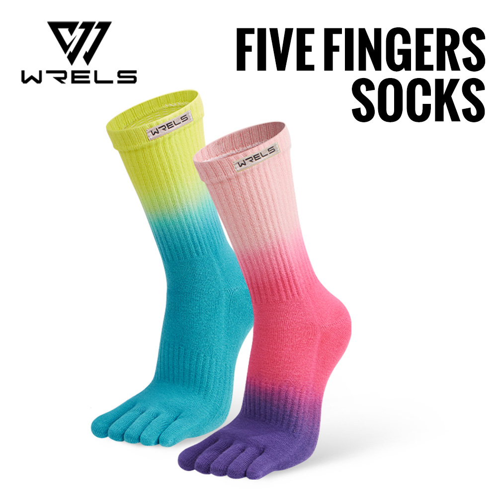 Anti Blister Sock - WRELS Ayak Parmak Çorapları Pamuklu Atletik