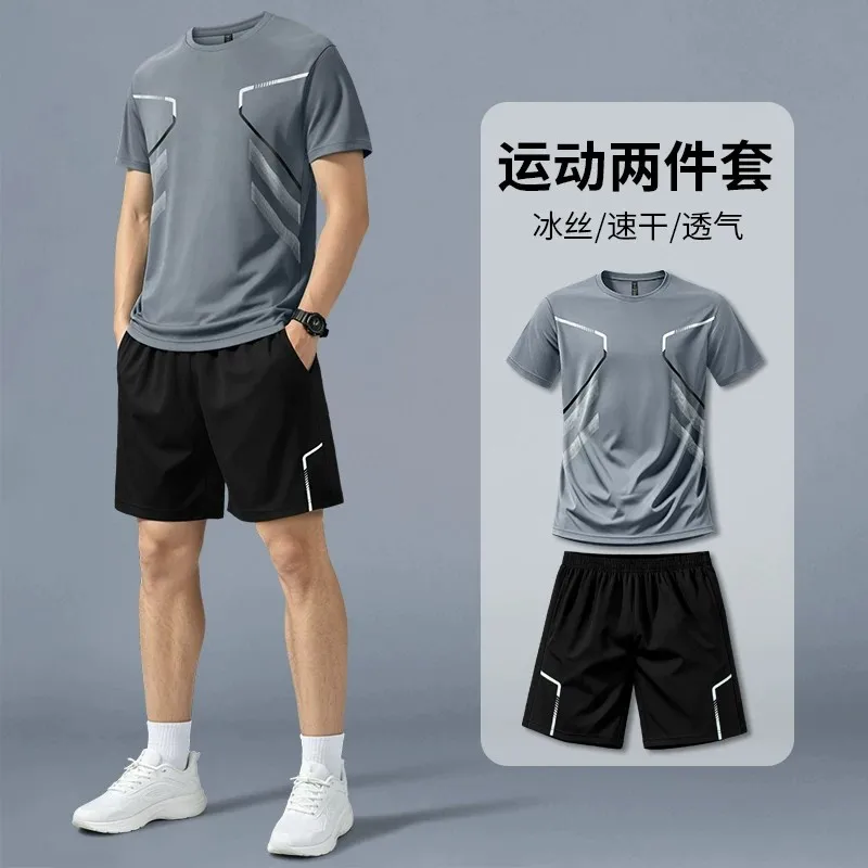 Running Gear Men - Koşu spor giyim seti Erkek yazlık