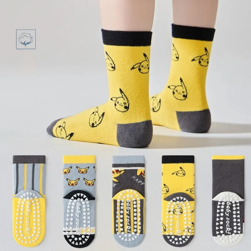 Anti Blister Sock - 5 Çift Anime Bebek Çocuk Çorabı