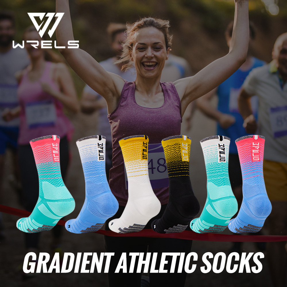 Anti Blister Sock - WRELS 1/2/3 Yastıklı Spor Atletik Çoraplar
