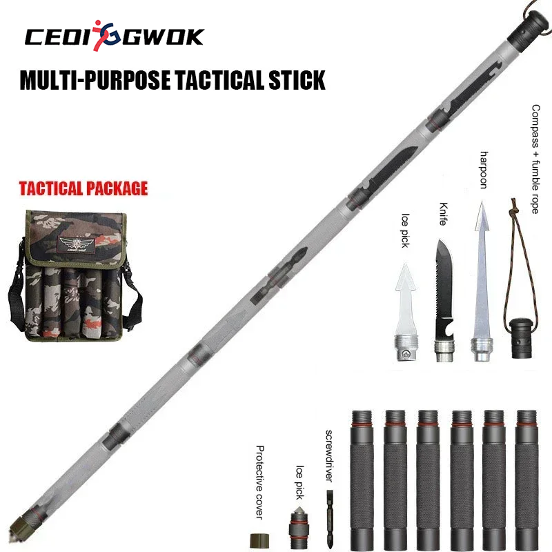 Trekking Pole Carbon - CEOI GWOK Yürüyüş Bastonu Çok Fonksiyonlu
