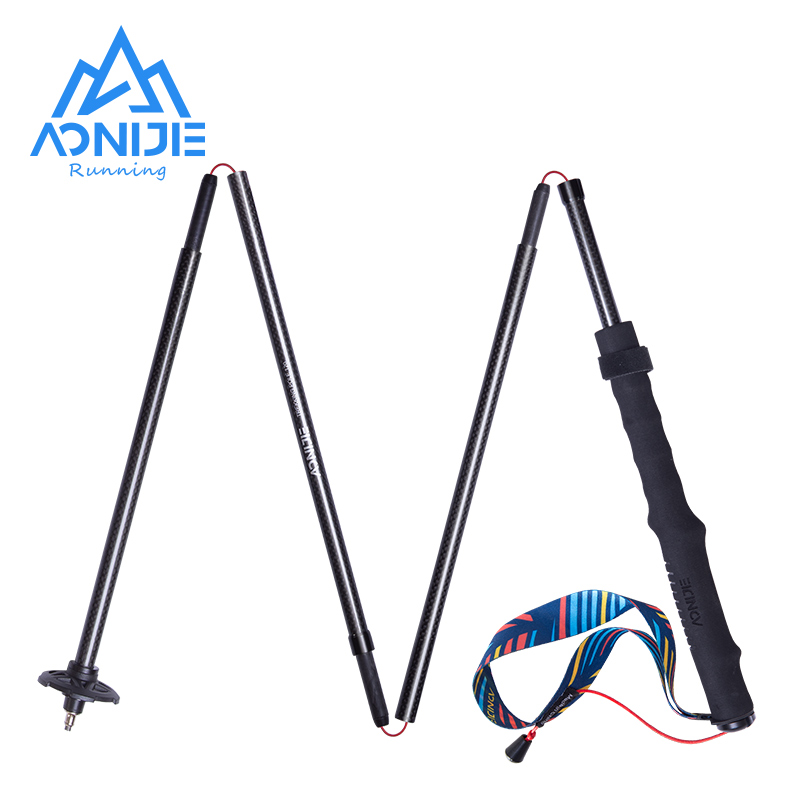 Trekking Pole Carbon - 2 adet AONIJIE E4204 hafif katlanır