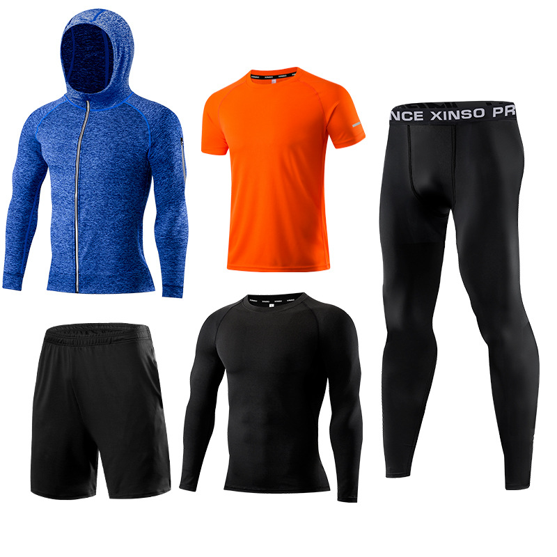 5 Parça Erkek Spor Giyim Seti  - Running Gear Quick Dry incelemesi ve fiyatı