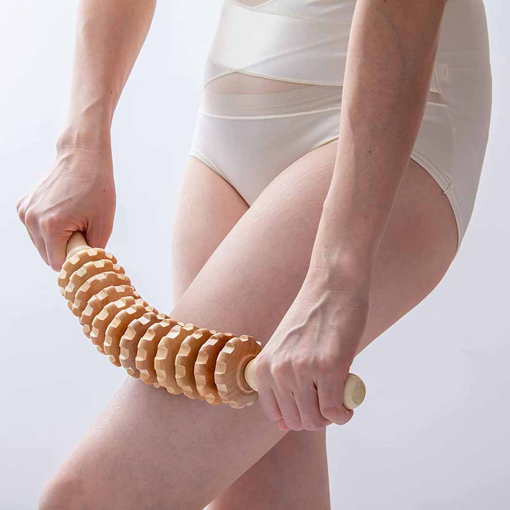 Kavisli Ahşap Masaj Silindiri  - Muscle Roller Stick incelemesi ve fiyatı