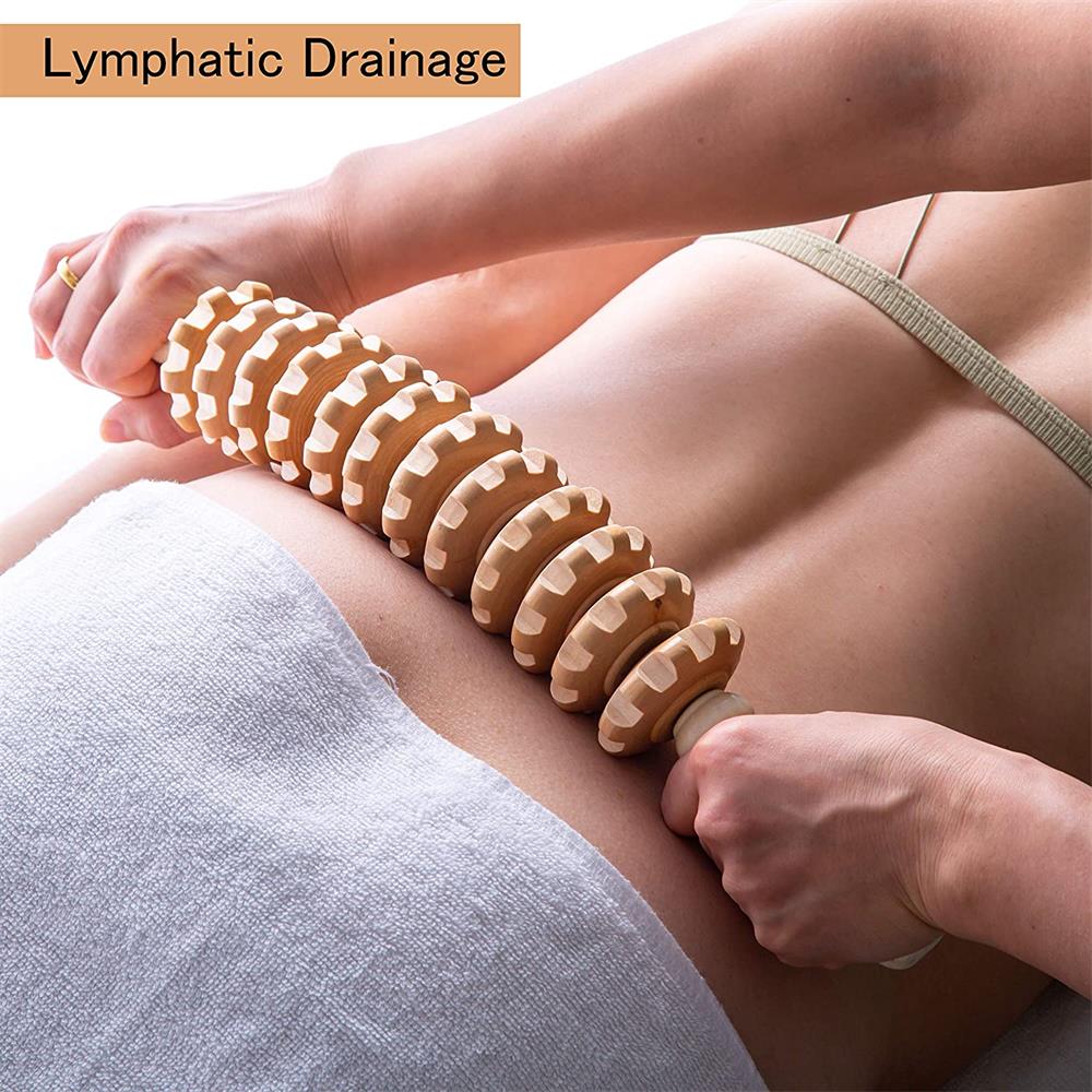 Kavisli Ahşap Masaj Silindiri  - Muscle Roller Stick incelemesi ve fiyatı