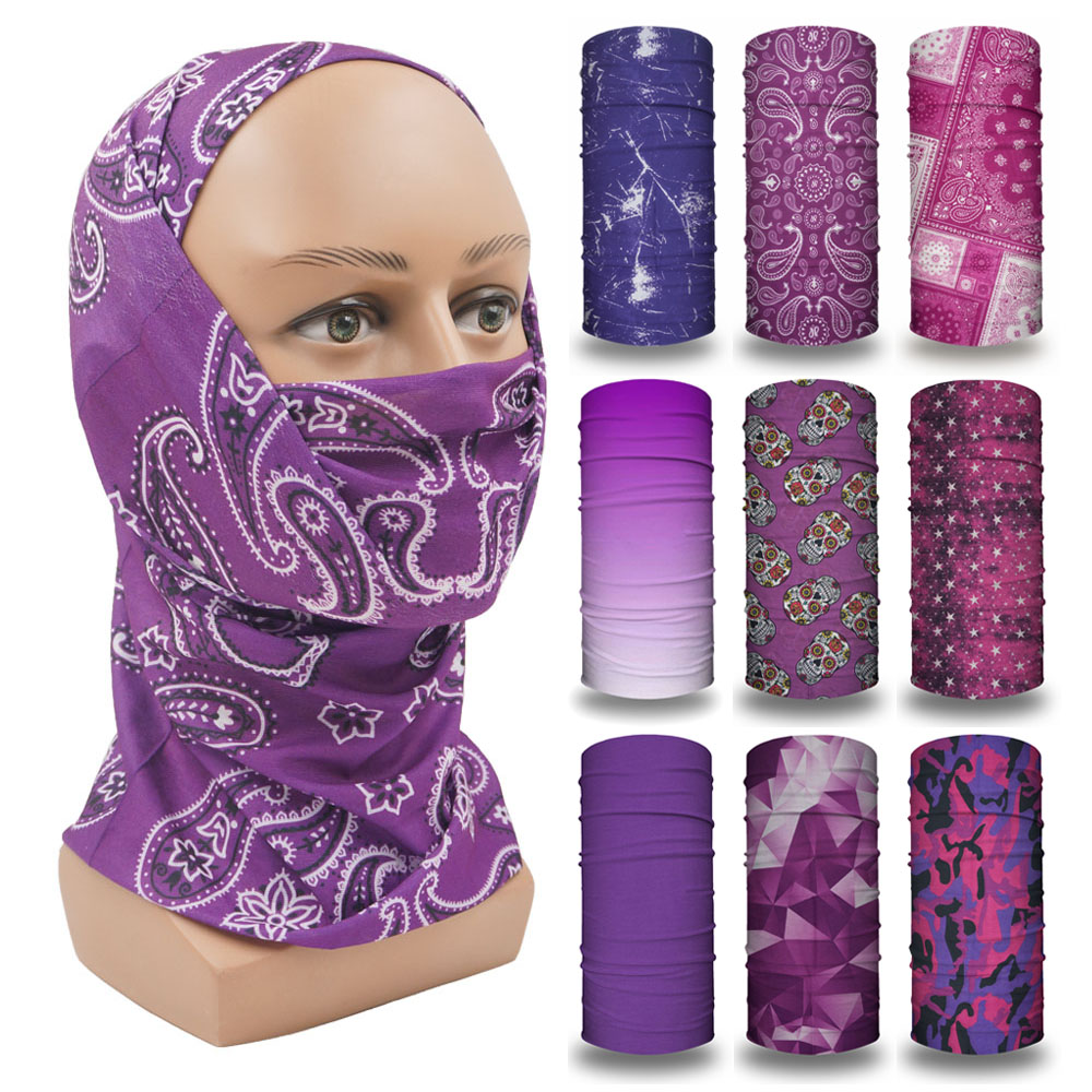 Mor Balaclava Kadın Koşu Kamp  - Running Gear Quick Dry incelemesi ve fiyatı