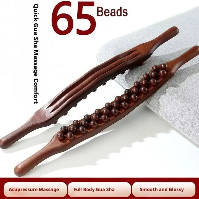 Ahşap Masaj Çubuğu, Boncuklu,  - Muscle Roller Stick incelemesi ve fiyatı