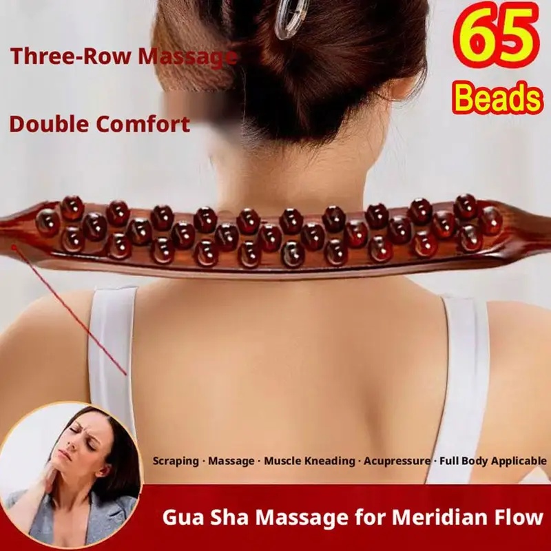 Ahşap Masaj Çubuğu, Boncuklu,  - Muscle Roller Stick incelemesi ve fiyatı