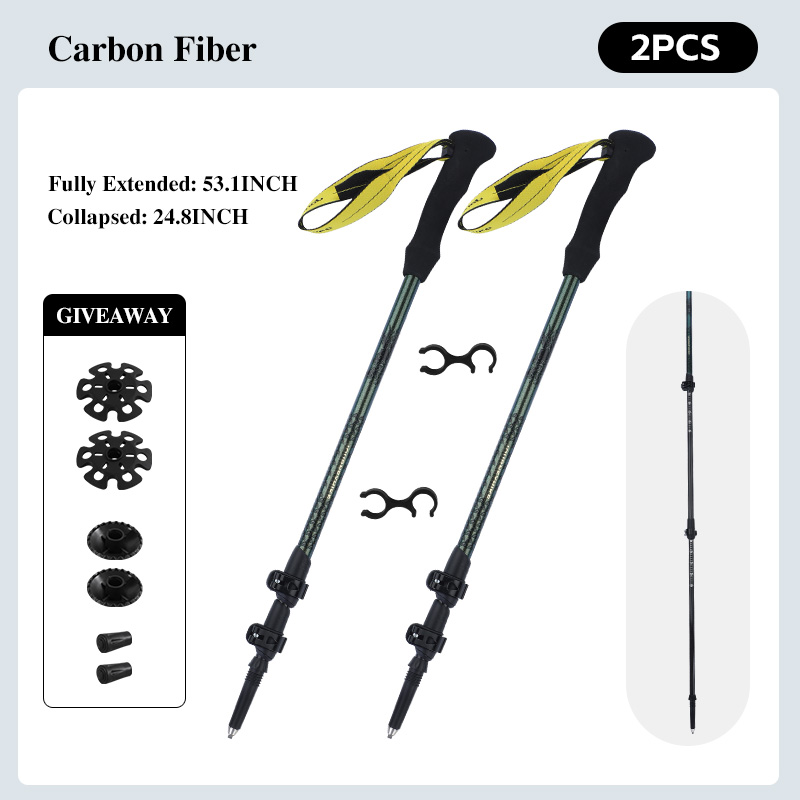 3K Karbon Fiber Yürüyüş Baston - Trekking Pole Carbon incelemesi ve fiyatı