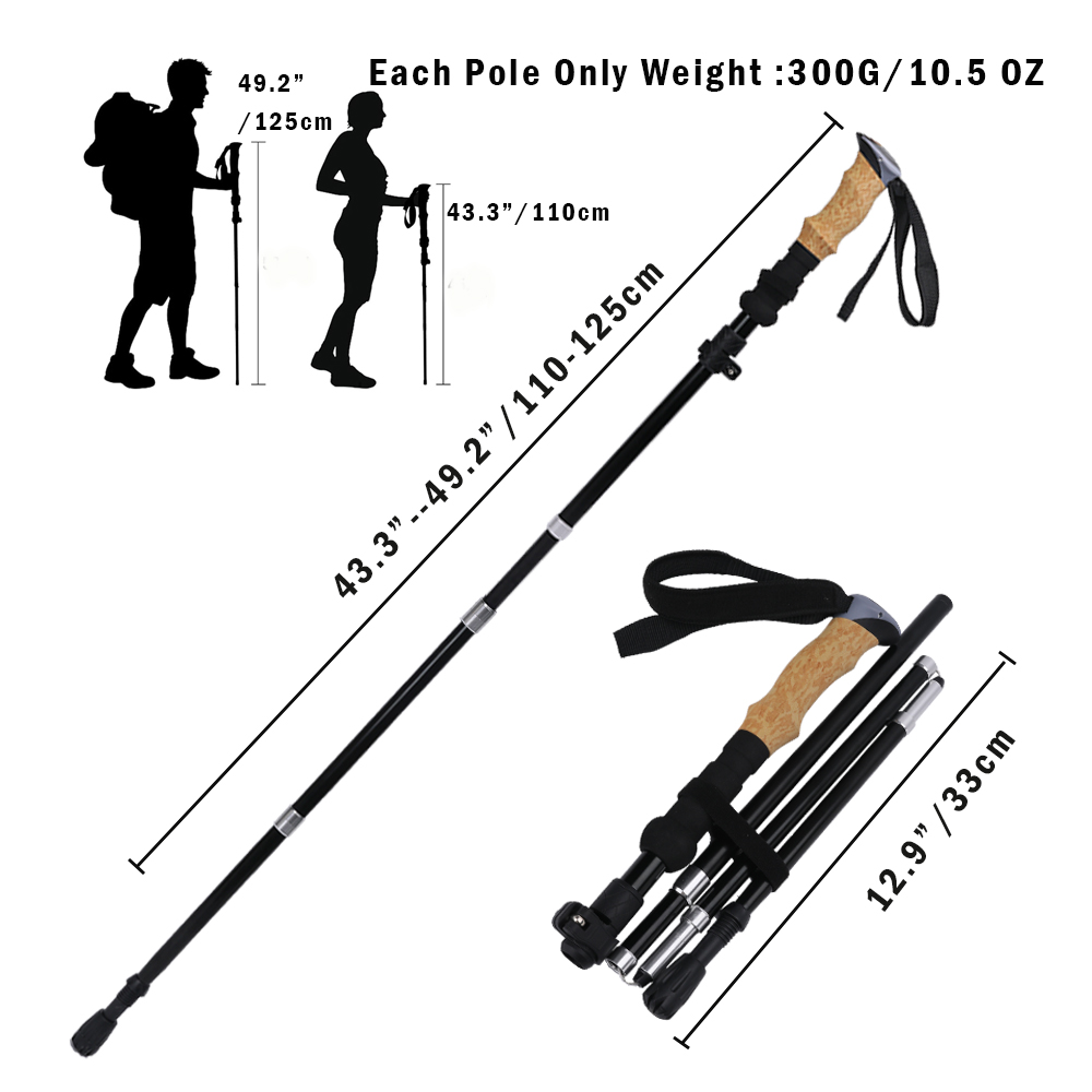 Ultra Güçlü Trekking Yürüyüş B - Trekking Pole Carbon incelemesi ve fiyatı