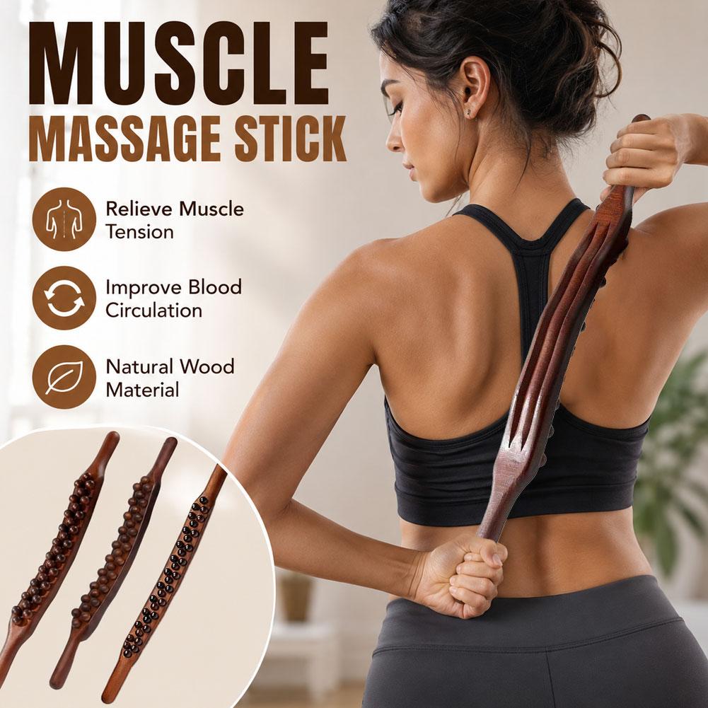 Gua Sha Ahşap Kazıma Çubuğu, G - Muscle Roller Stick incelemesi ve fiyatı