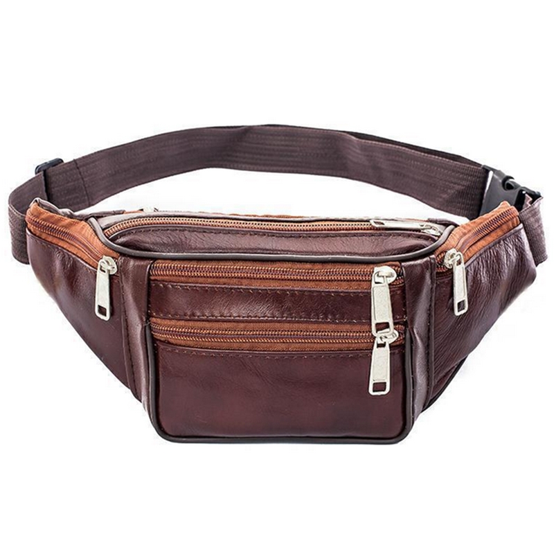 Deri Erkek Bel Göğüs Çantası İ - Running Belt Waist incelemesi ve fiyatı